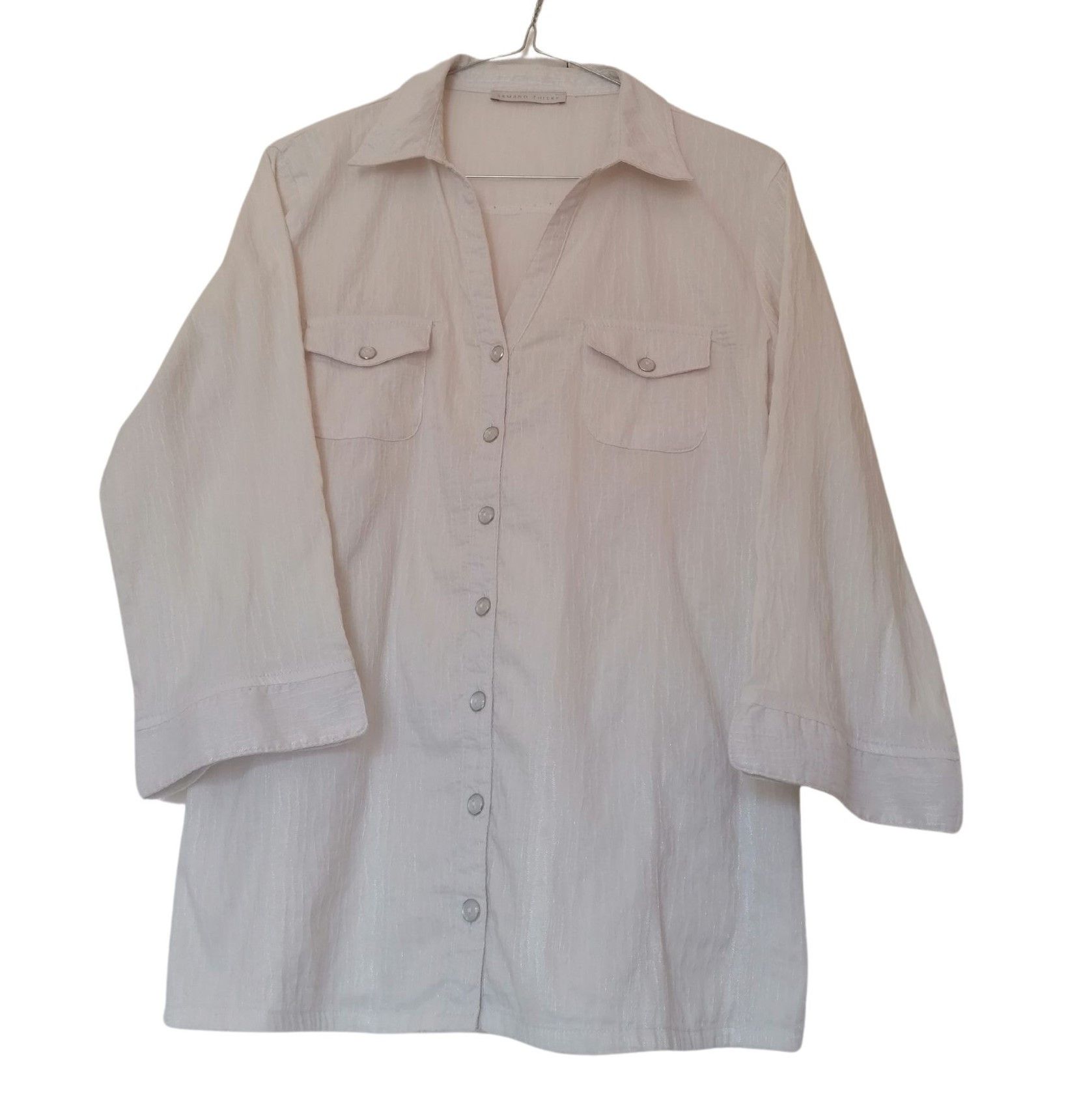 Other retro style, vintage Armand Thiery evening blouse / shirt Size M / US 6-8 / IT 42-44 - 1 Thumbnail