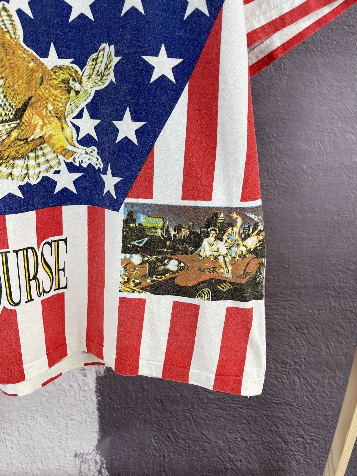 Vintage Vintage 90s Cardinal Course Allover print Surreal tee Size US XL / EU 56 / 4 - 6 Thumbnail