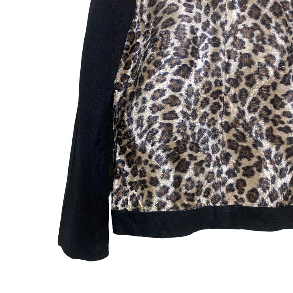 Japanese Brand Japanese Beast Recyclage Leopard Double Collar Jacket Size M / US 6-8 / IT 42-44 - 10 Thumbnail
