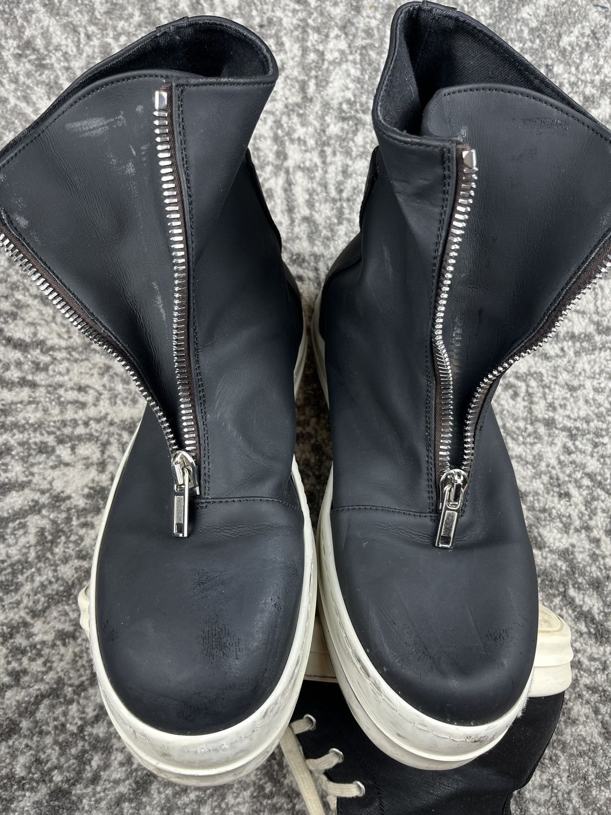 Rick Owens FW20 Rick Owens Zip Front Sneaker Boots Size US 9 / EU 42 - 6 Thumbnail