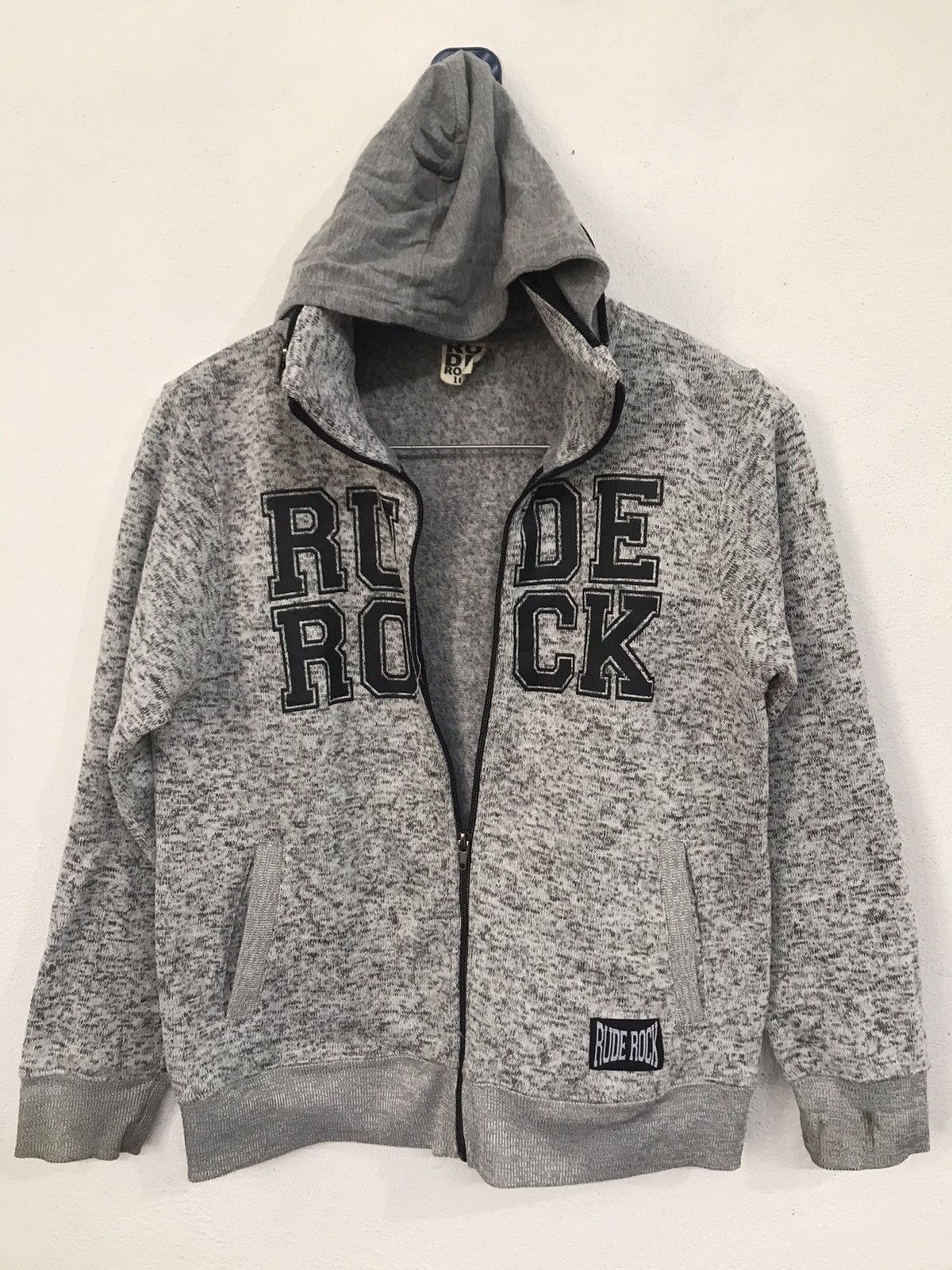 Japanese Brand Rude Rock zipper hoodie Size US M / EU 48-50 / 2 - 1 Thumbnail