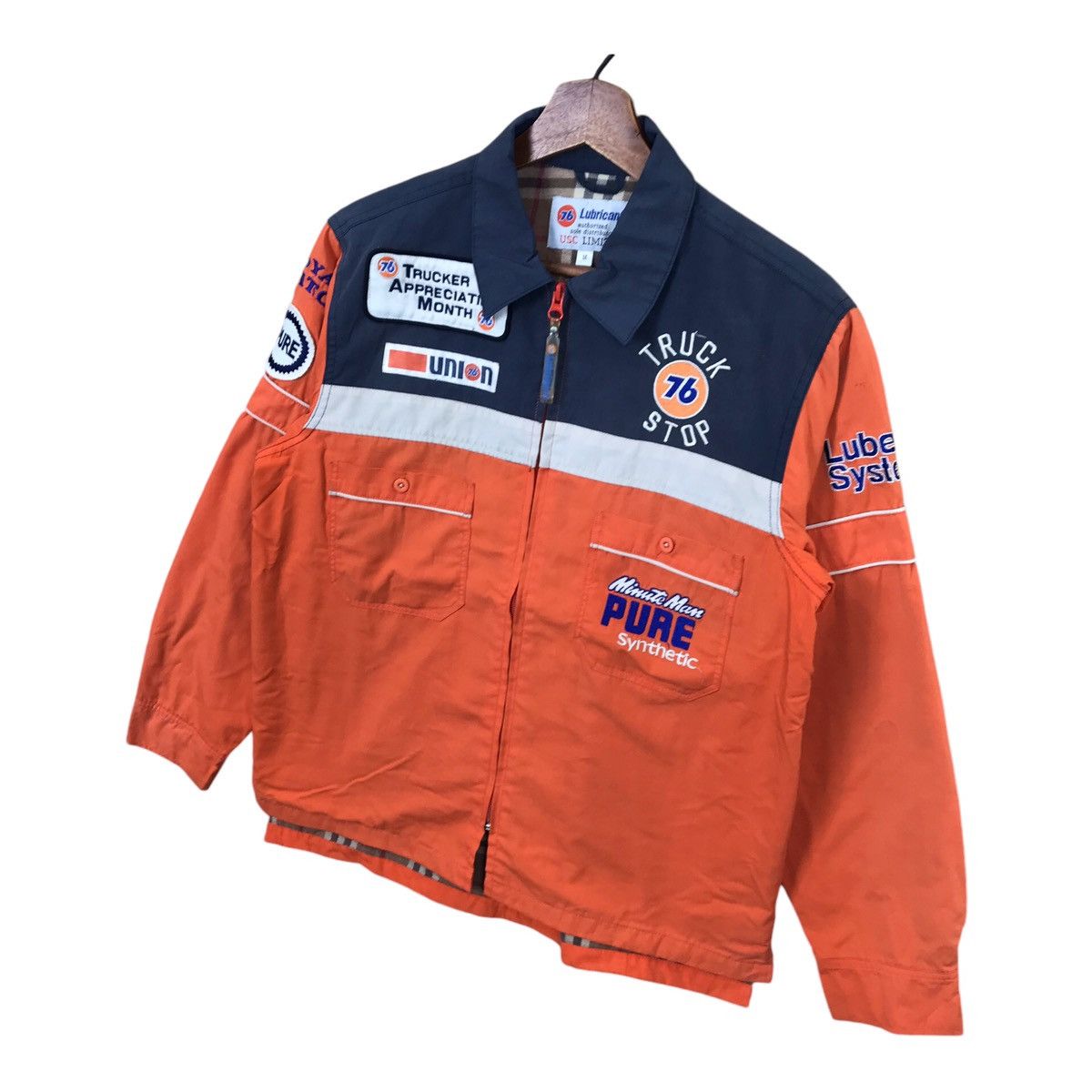 Sports Specialties × Vintage Vintage 76 Lubricants Racing Workwear Jacket Size US M / EU 48-50 / 2 - 3 Thumbnail