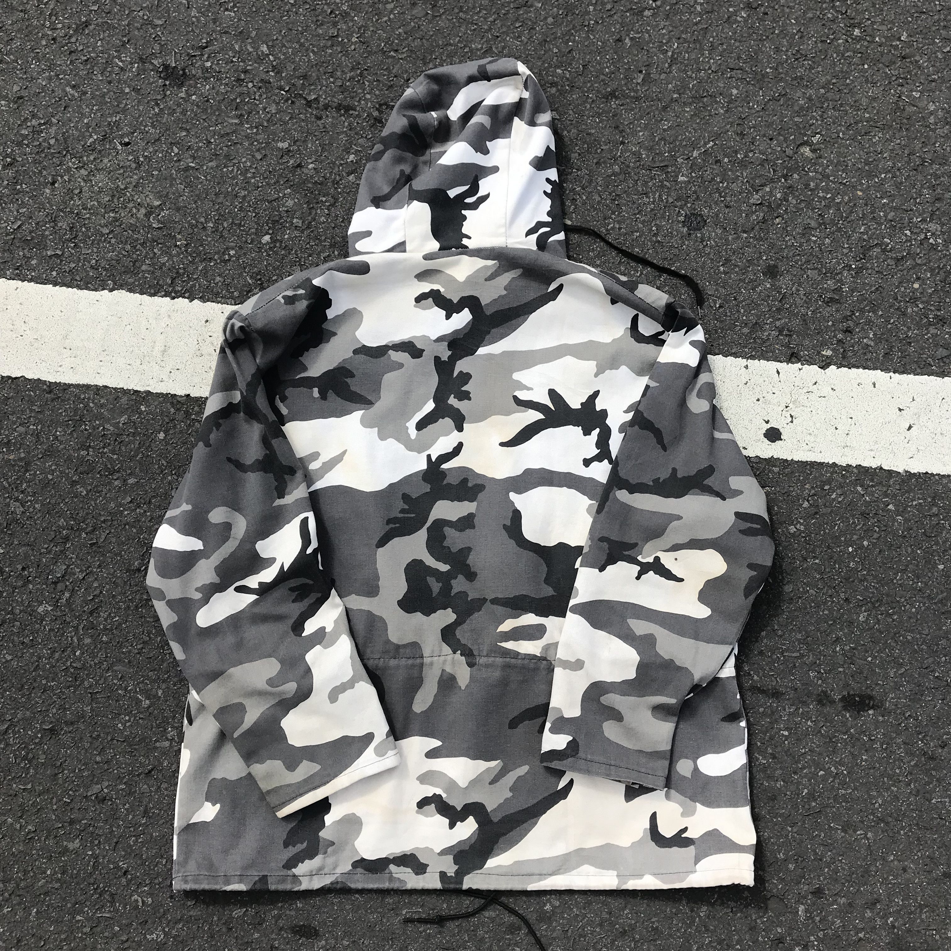 Rothco Vintage US NAVY 90s Military Camo Anorak Parka