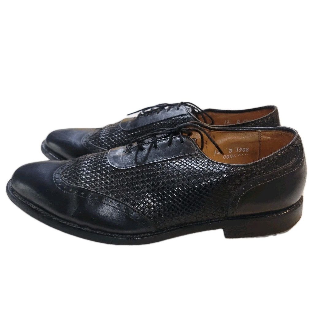 Allen Edmonds ALLEN EDMONDS Hampstead Men's Black Lace-Up Genuine Leather Size US 12 / EU 45 - 5 Thumbnail