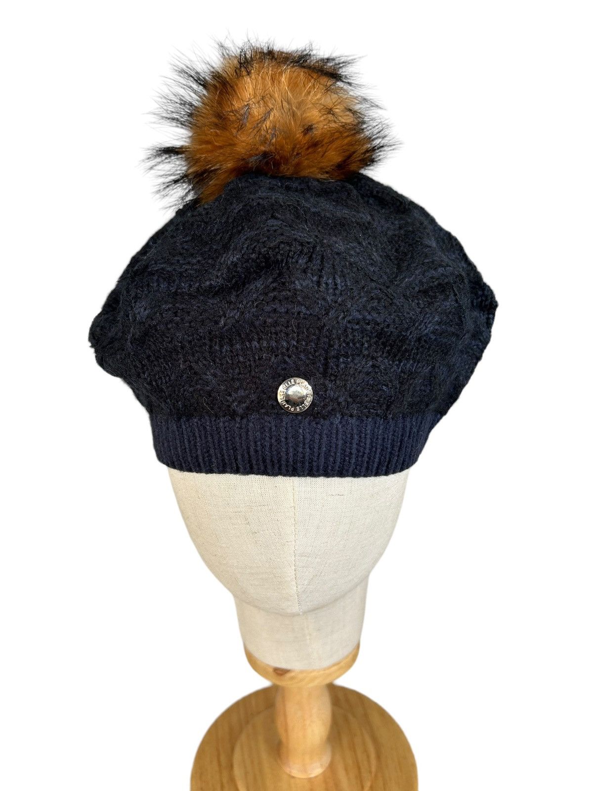 Japanese Brand ELLE PLANETE Knitted Hats Size ONE SIZE - 2 Thumbnail