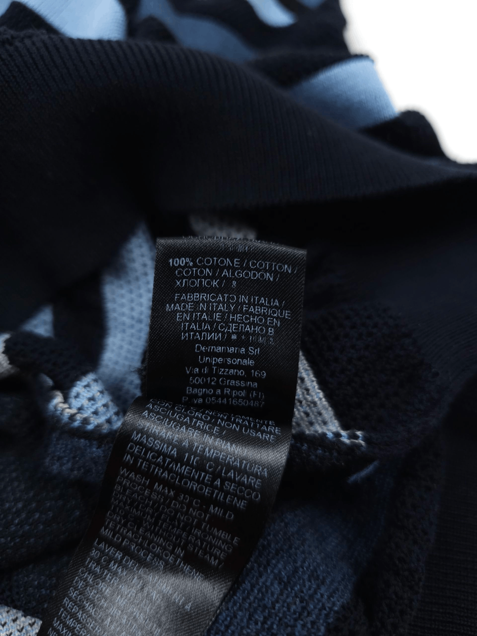 Ermanno Scervino 💎 Ermanno Scervino Multicolor Striped Black Blue Sweater XL Size US XL / EU 56 / 4 - 4 Thumbnail