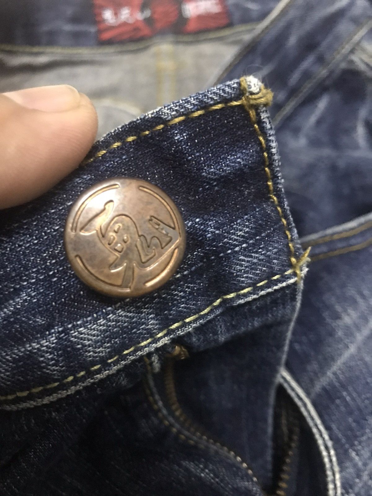 Japanese Brand × Oni × Vintage Oniarai japanese blue jeans denim Size US 32 / EU 48 - 7 Thumbnail
