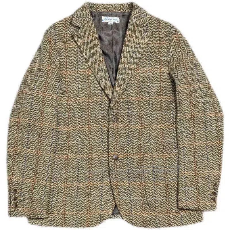 Vintage Labour Union Ivy Wool Tweed Vintage Jacket. Size US S / EU 44-46 / 1 - 1 Thumbnail