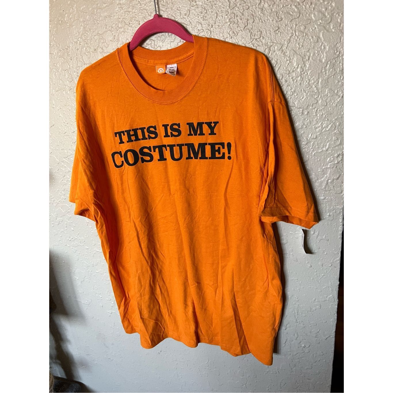 Other This Is My Costume! Orange T-Shirt Men’s Size XL NEW 100% Co Size US XL / EU 56 / 4 - 1 Thumbnail