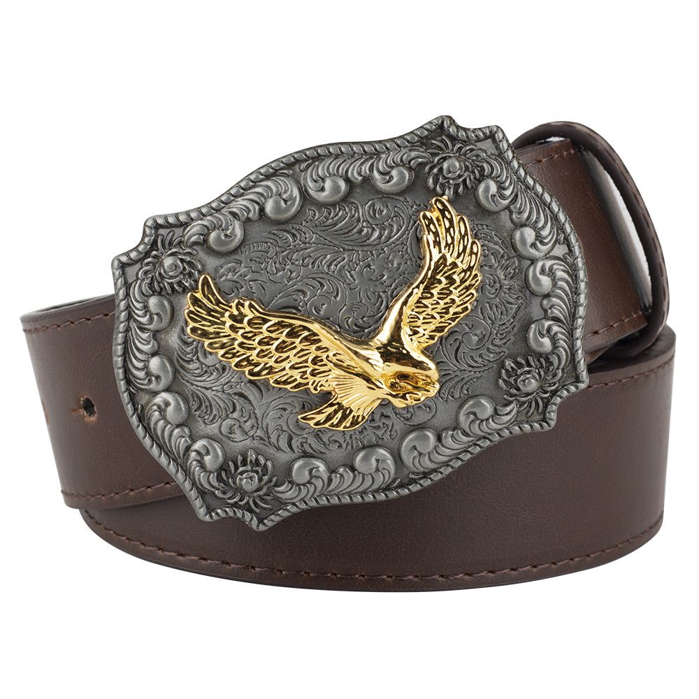 Designer Retro Vintage Belt Riveted Belts Menswear Accessories Size ONE SIZE - 3 Thumbnail