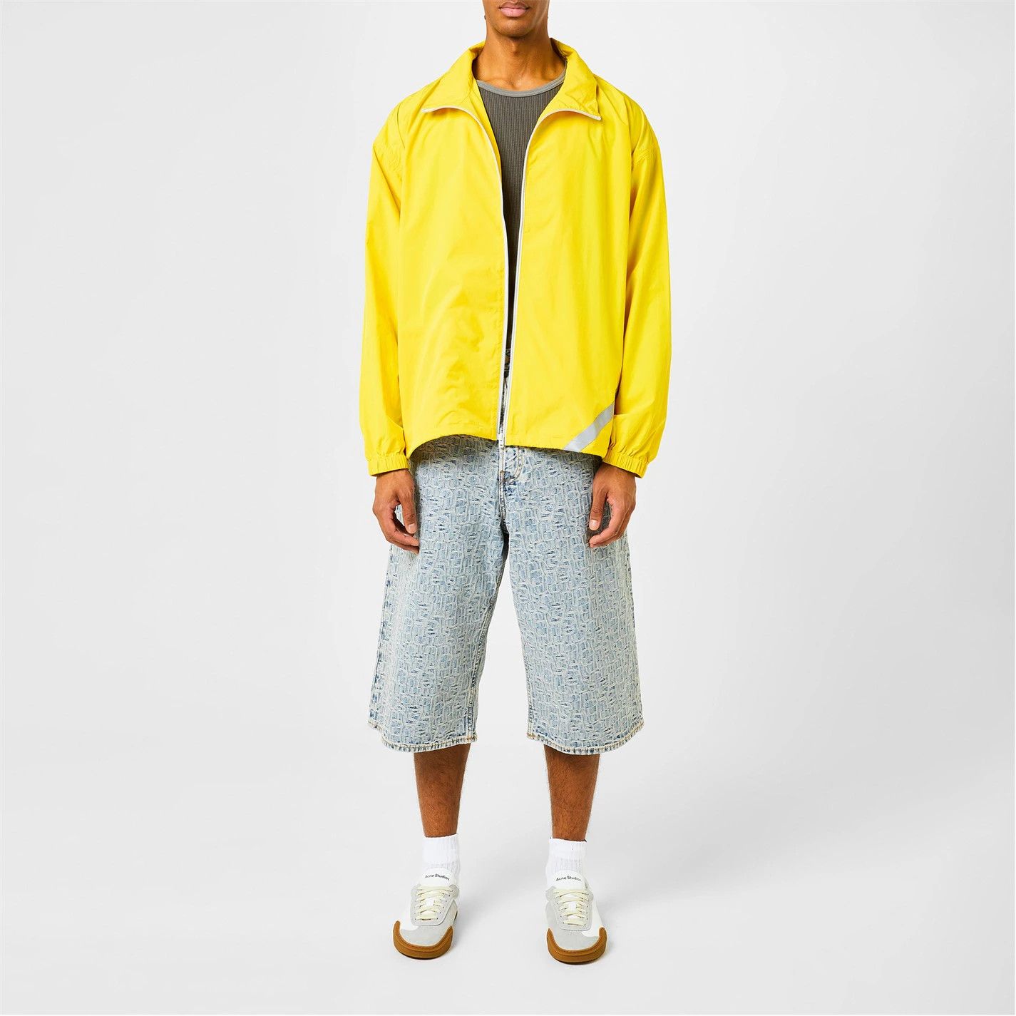Acne Studios o1g2r1mq0825 Ripstop Jacket in Yellow Size US S / EU 44-46 / 1 - 5 Thumbnail