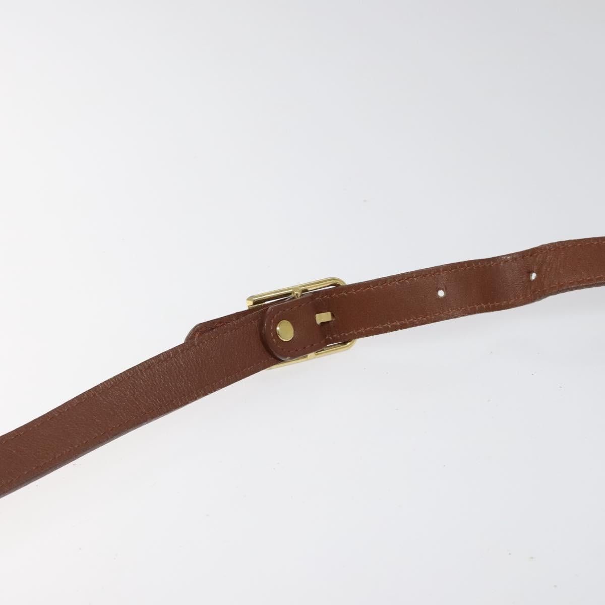 Burberry Burberry Shoulder Bag Leather Brown Gold Size ONE SIZE - 8 Thumbnail