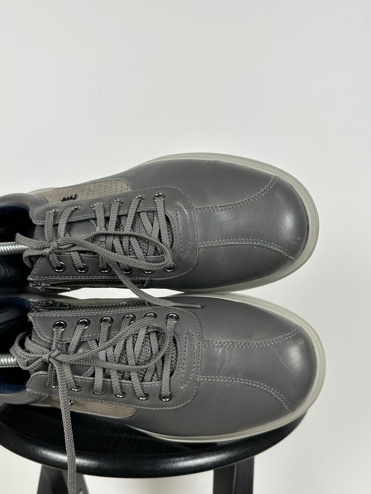 Kybun Kybun Gray Leather Orthopedic Comfort Sneakers Size US 9.5 / EU 42-43 - 22 Thumbnail