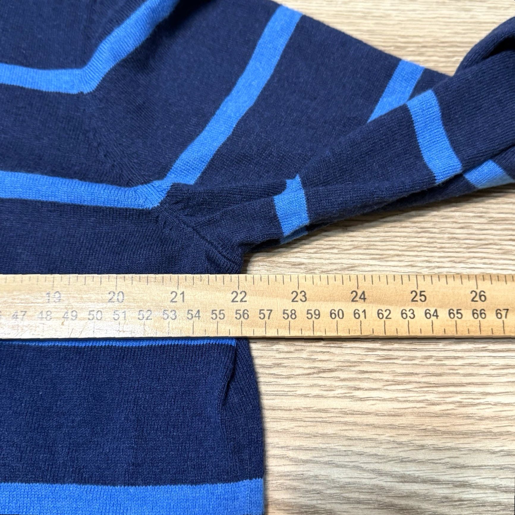 Vintage VINTAGE Sonoma Shirt Long Sleeve Mens XL Striped Blue Navy 80s Size US XL / EU 56 / 4 - 6 Thumbnail