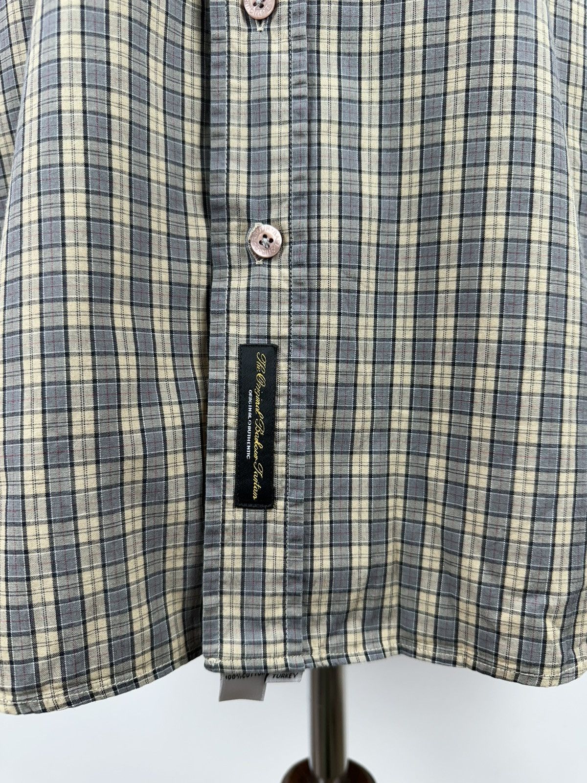 Barbour Men’s Vintage Barbour Long Sleeve Button Down Shirt size XL Size US XL / EU 56 / 4 - 4 Thumbnail