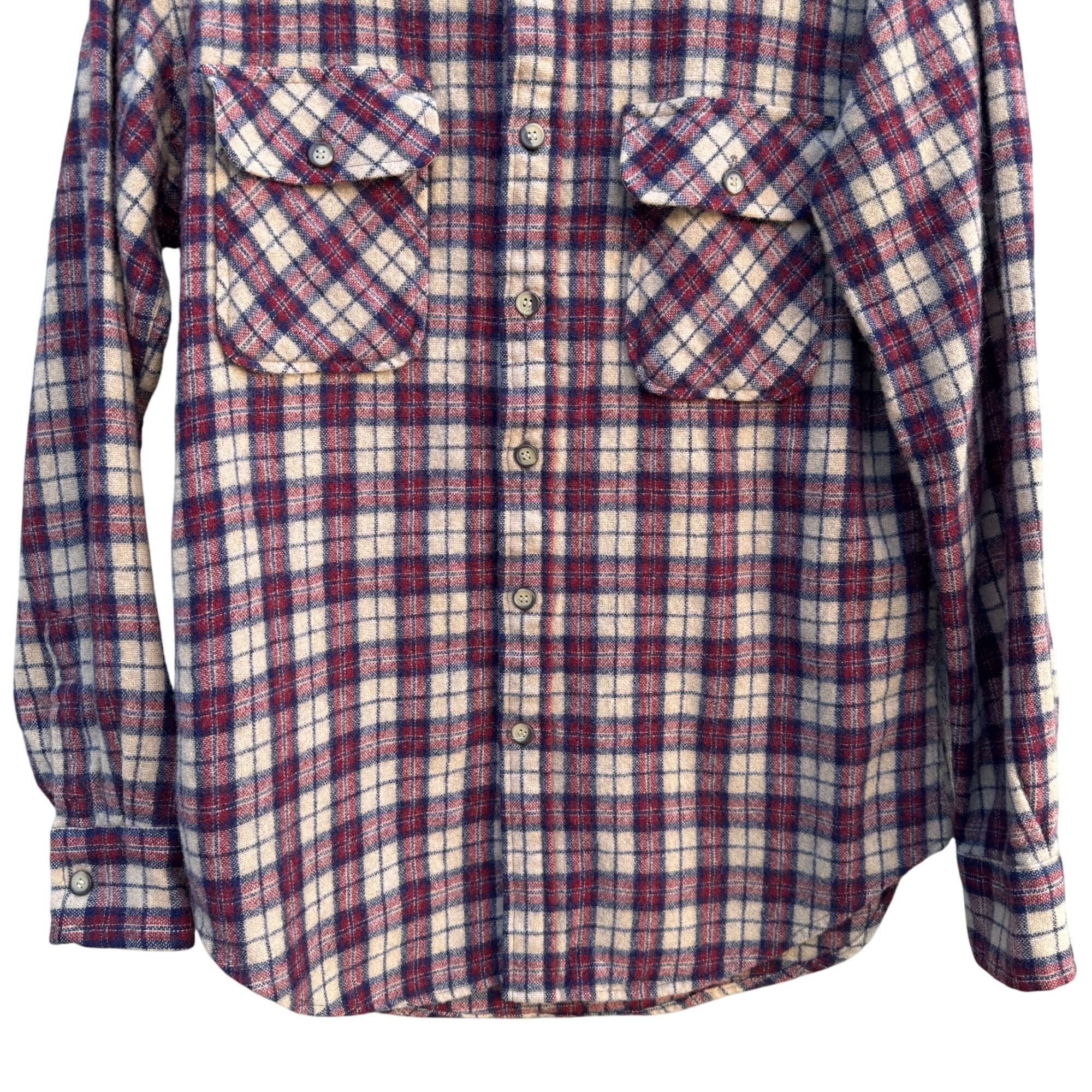 Other Briggs Vintage Plaid Grunge Outdoor Button-Up Flannel Shirt Size US M / EU 48-50 / 2 - 7 Thumbnail