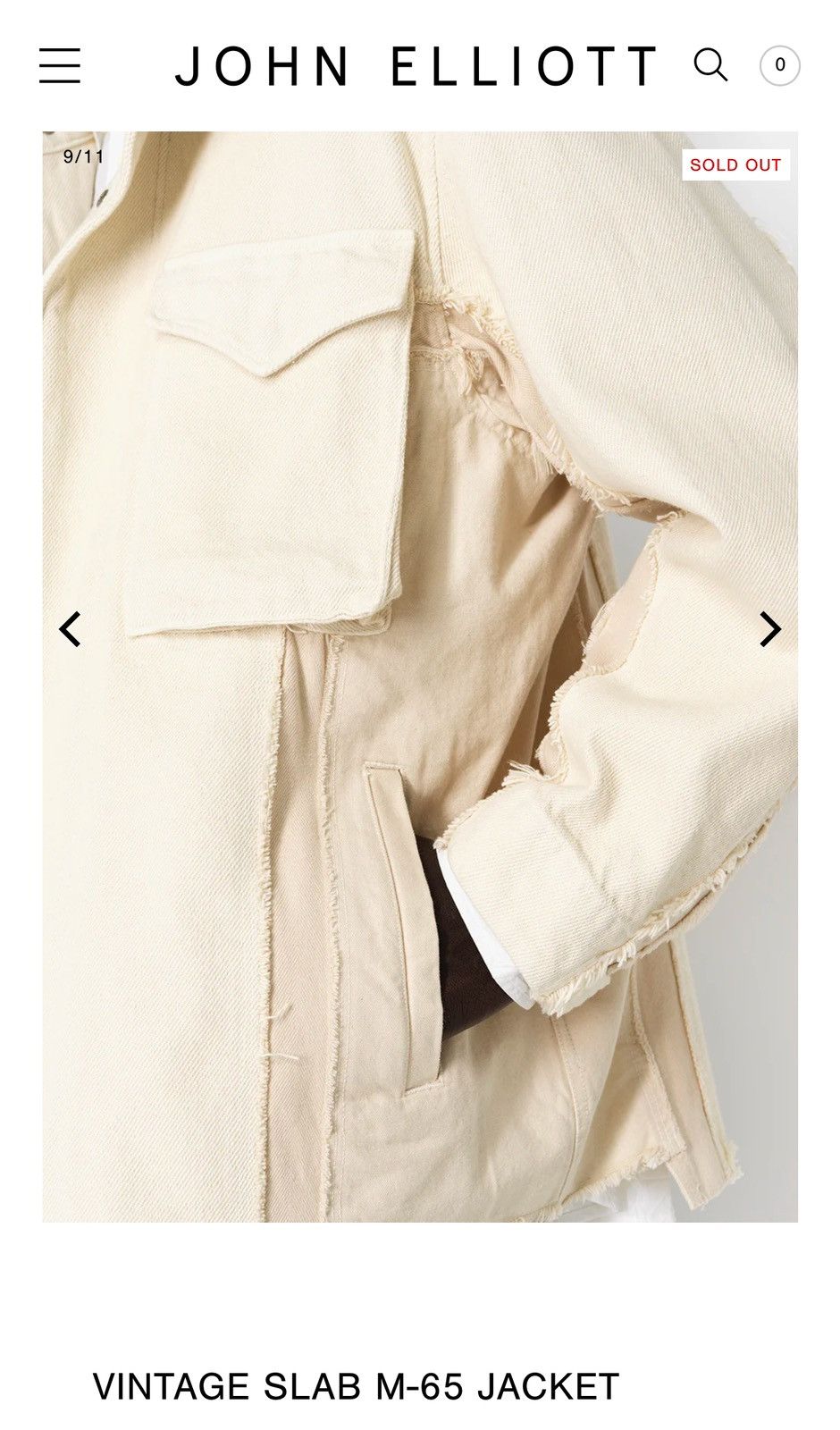 John Elliott John Elliott Vintage Frame M-65 Jacket Size US XL / EU 56 / 4 - 10 Thumbnail