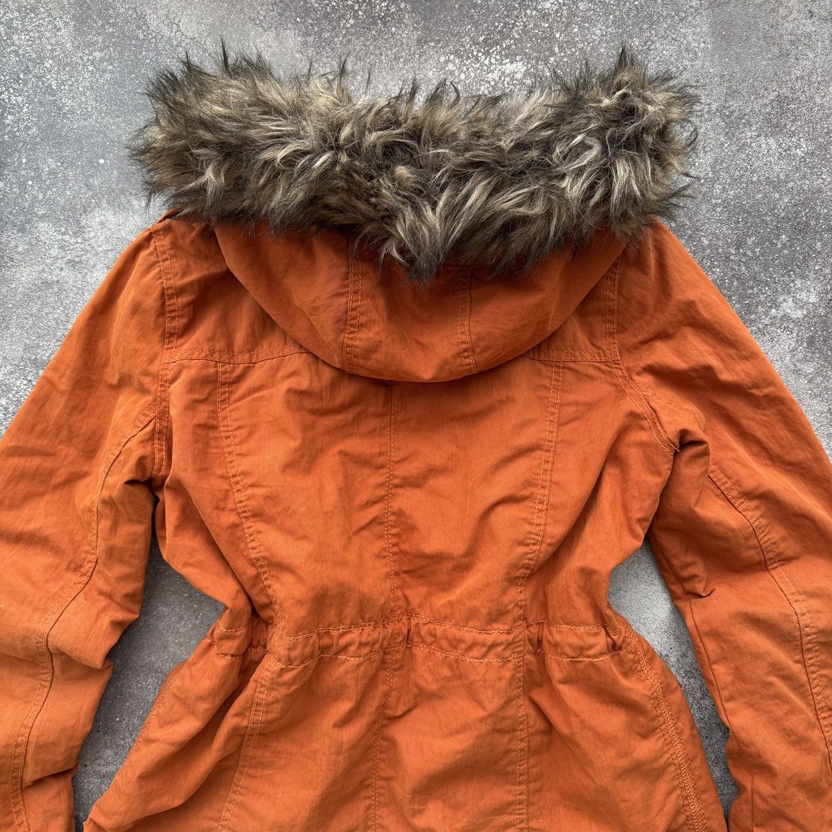 Abercrombie & Fitch Abercrombie & Fitch Vintage Y2K Rare Faux Fur Jacket Size M / US 6-8 / IT 42-44 - 9 Thumbnail