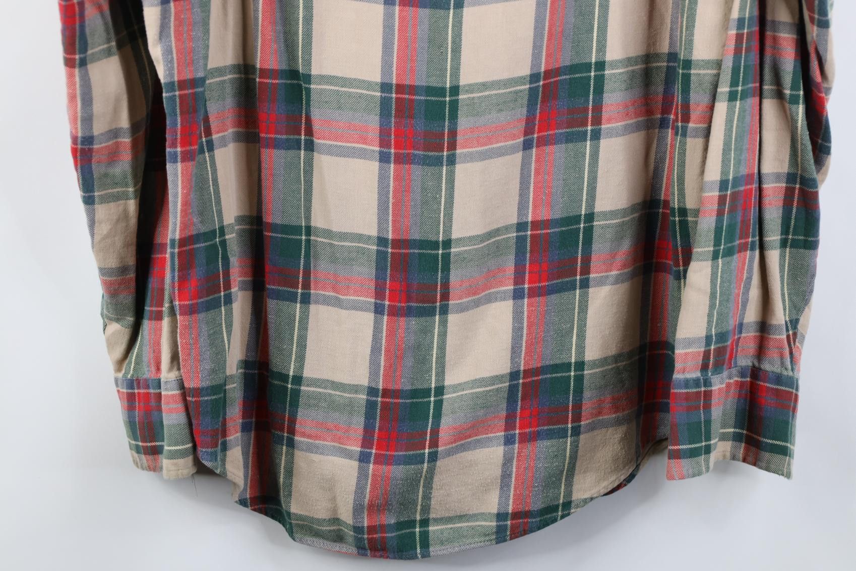 Vintage Vintage 70s Macys Flannel Collared Button Shirt Plaid Size US M / EU 48-50 / 2 - 14 Thumbnail
