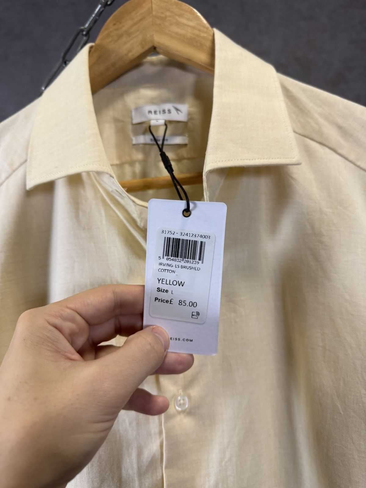 Reiss Reiss designer shirt Size US L / EU 52-54 / 3 - 3 Thumbnail