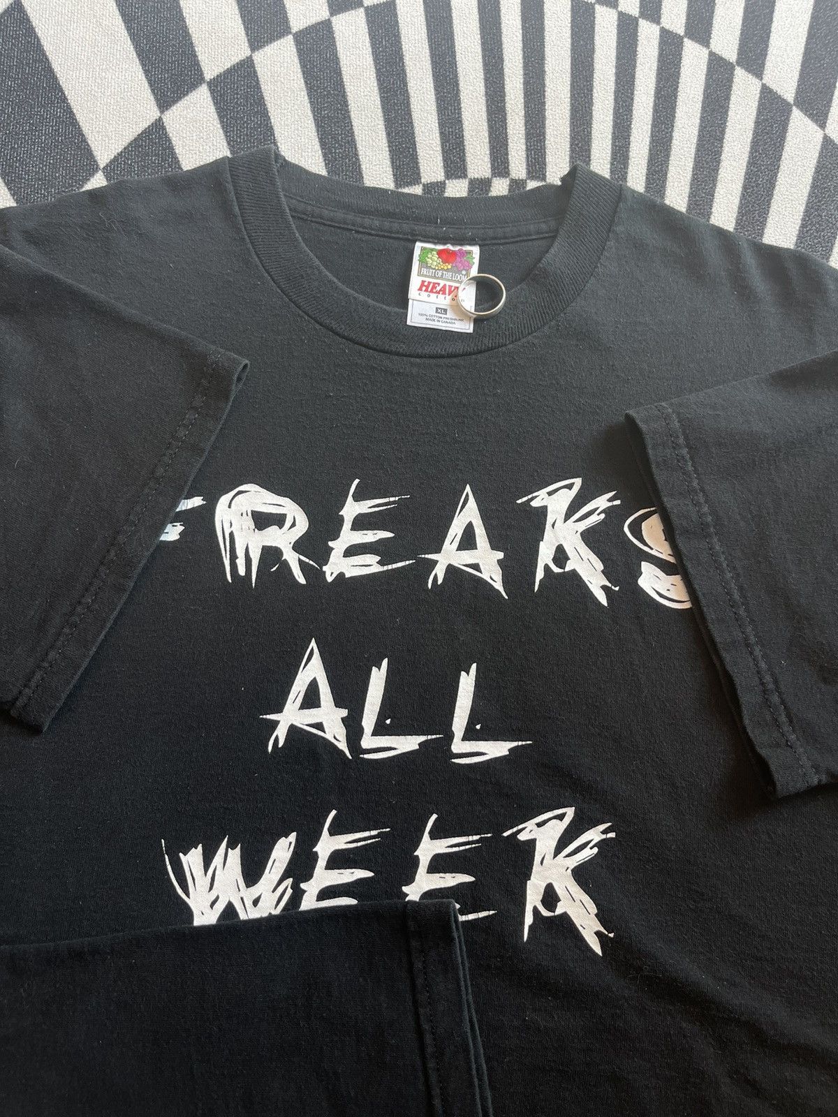 Rap Tees Vintage FREAKS ALL WEEK by Marvelous J single 96’s Tshirt Size US XL / EU 56 / 4 - 6 Thumbnail