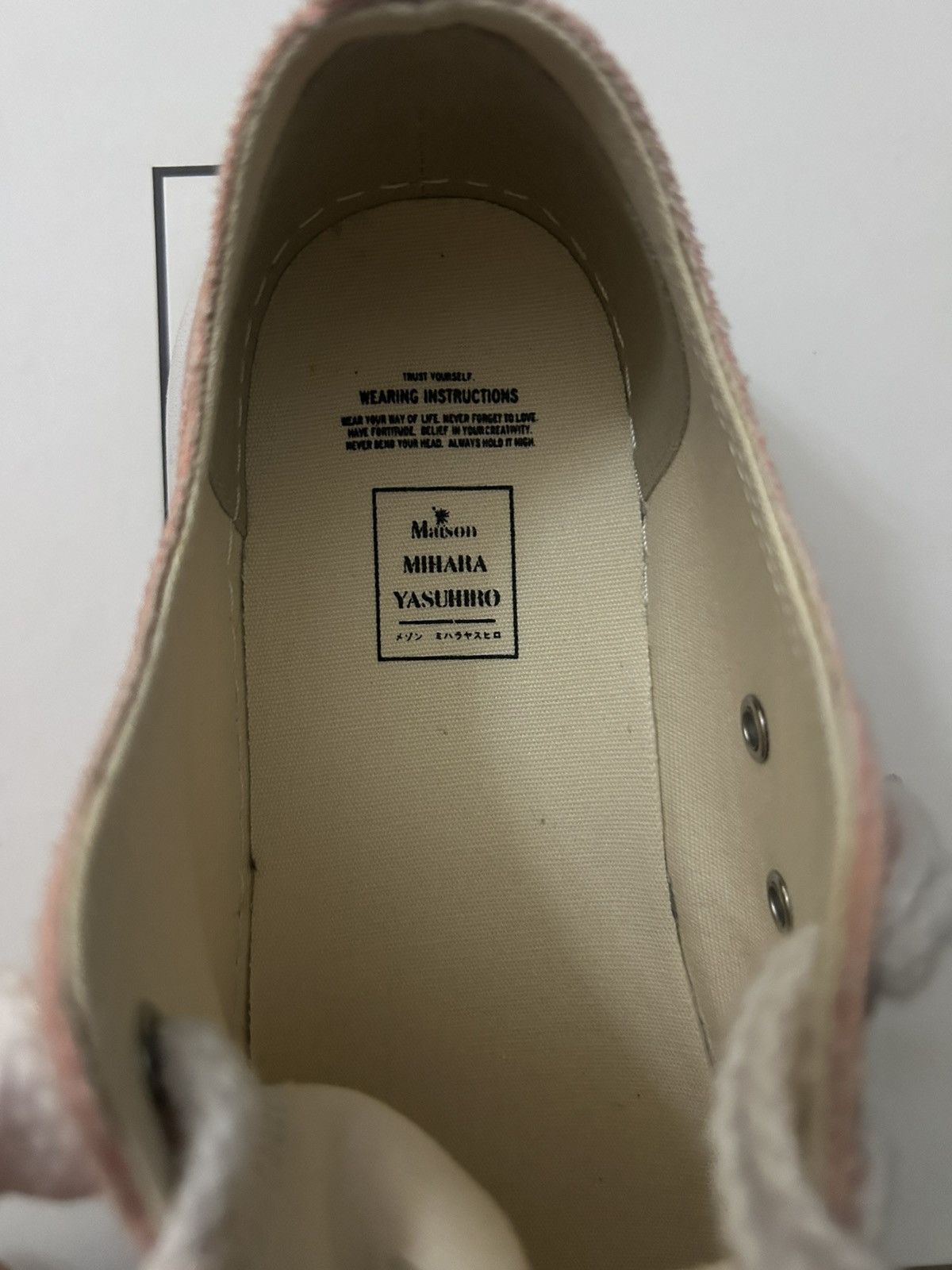 Maison MIHARA YASUHIRO Maison Mihara Pink Peterson OG Low top Sneaker Size US 11 / EU 44 - 7 Thumbnail