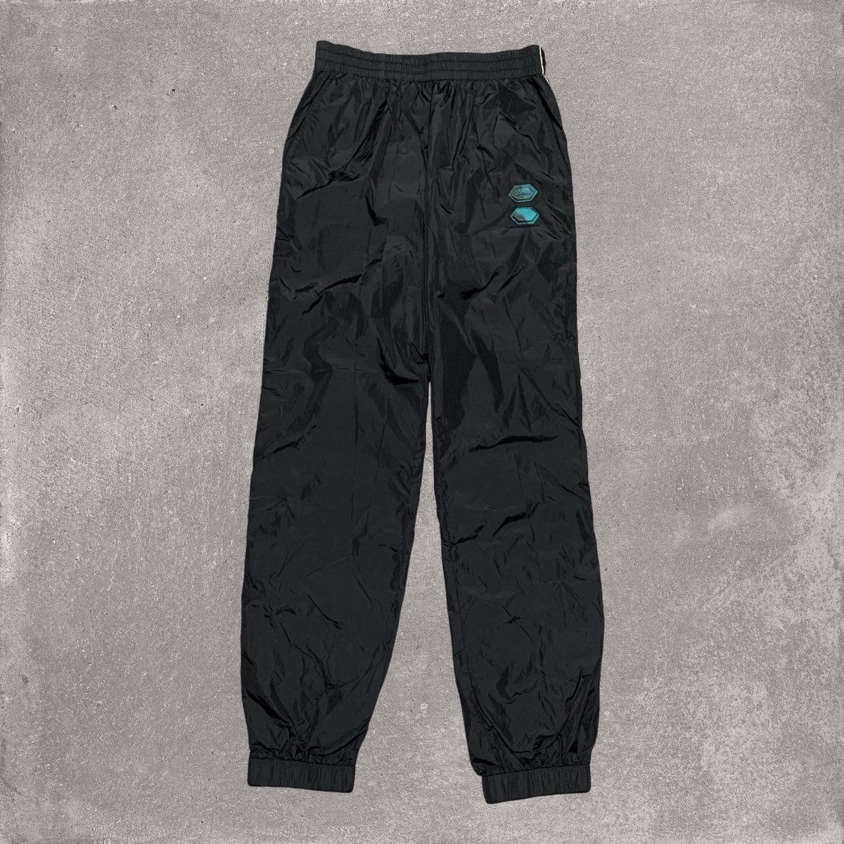 Off-White Off White Small Track Pants Bottoms Black Nylon Virgil Abloh Size US 30 / EU 46 - 1 Thumbnail