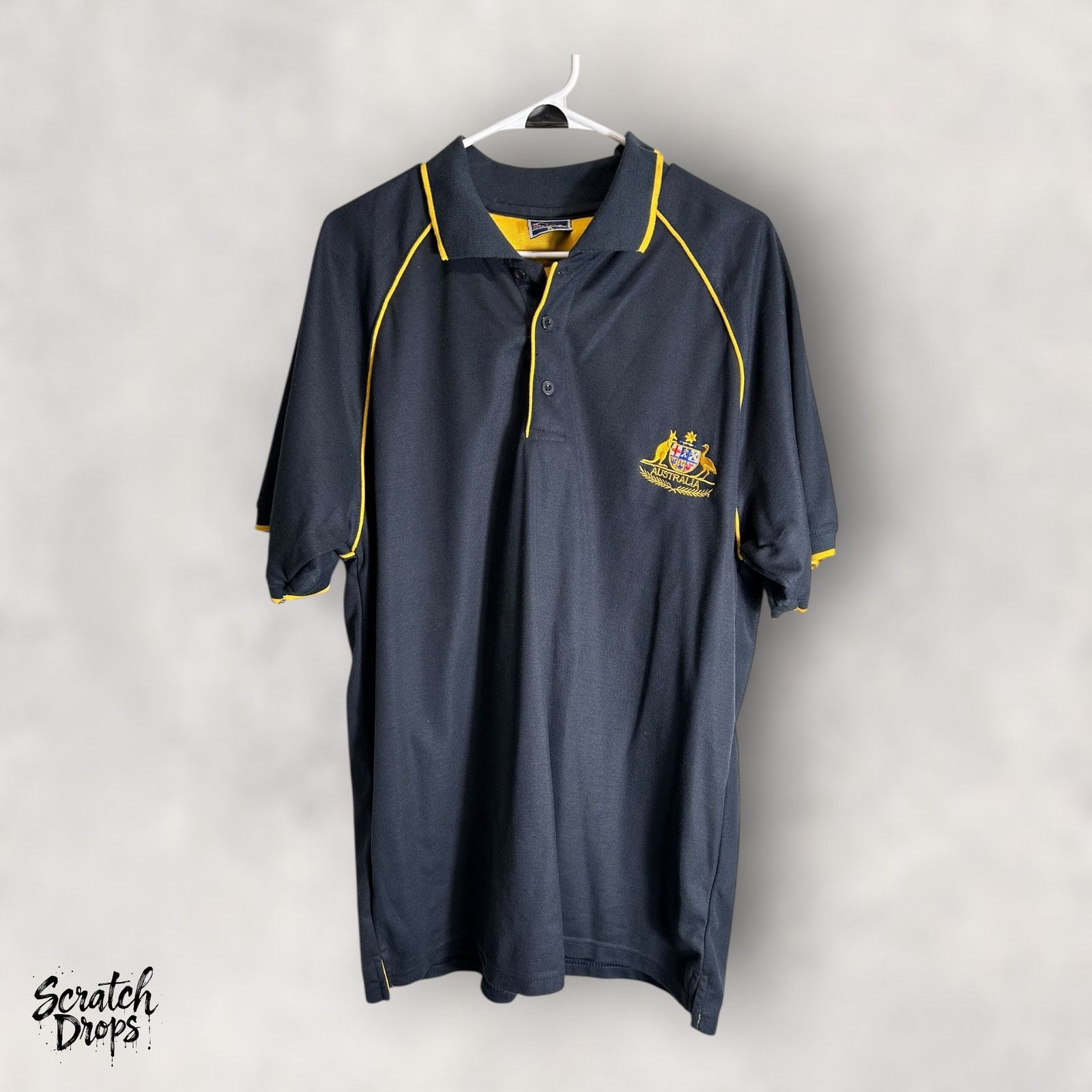 Other Vintage Australia Soccer Polo Shirt Jersey Men's XL Retro Size US XL / EU 56 / 4 - 1 Thumbnail