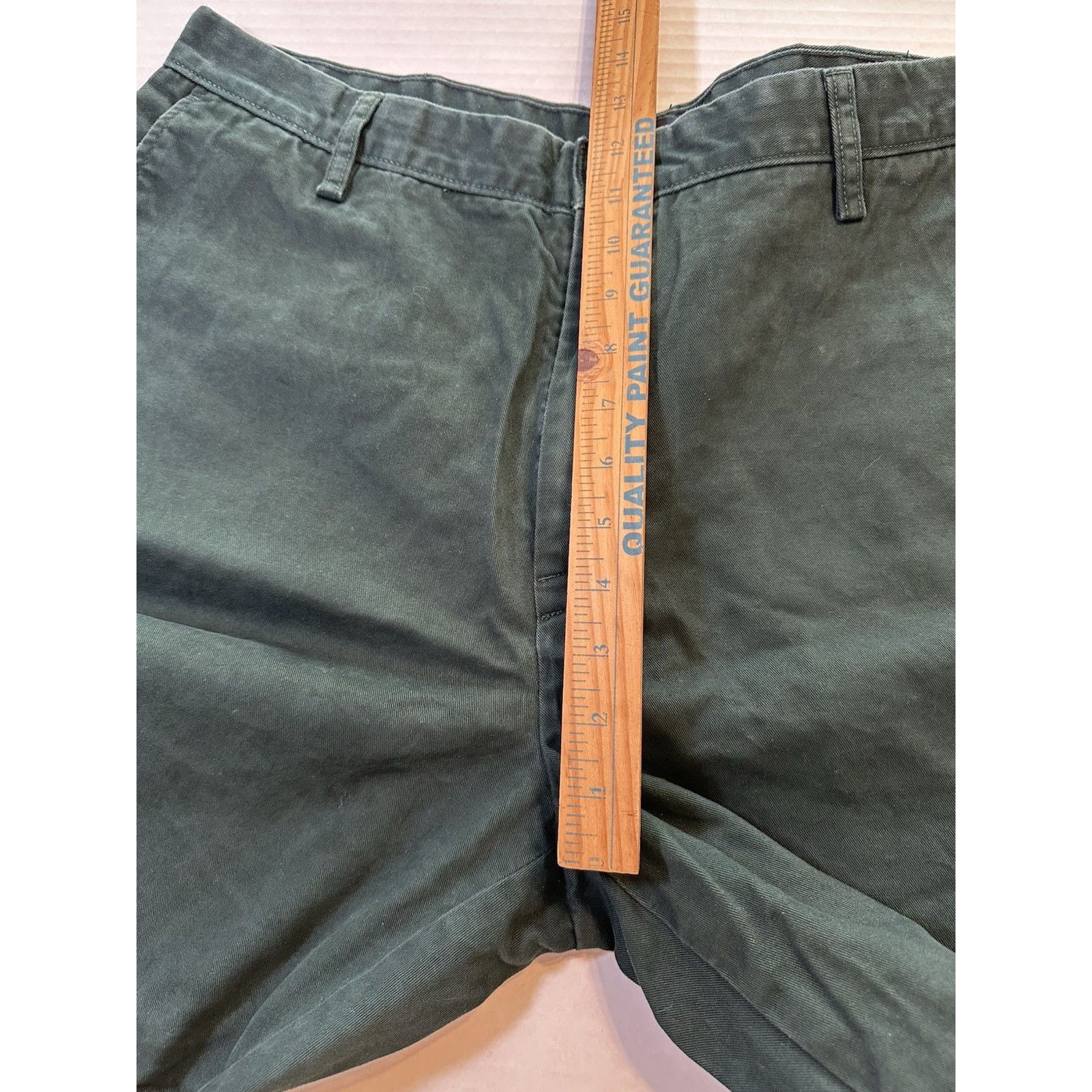 Nautica Nautica Chino Shorts, Hunter Green Sz 36w Golf Casual Preppy Size US 36 / EU 52 - 9 Thumbnail