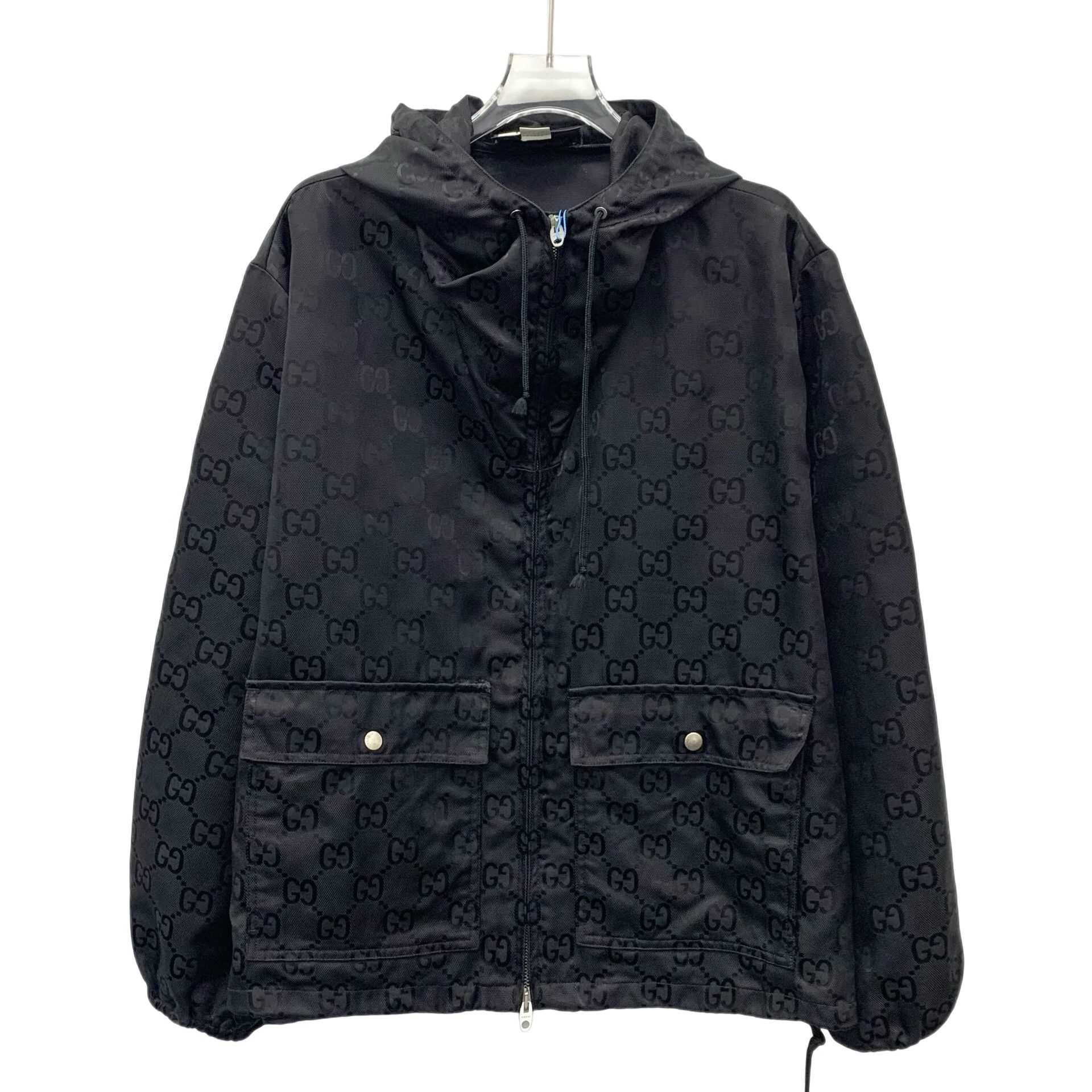 Gucci Gucci GG Monogram Hooded Jacket 44 Size US S / EU 44-46 / 1 - 1 Thumbnail