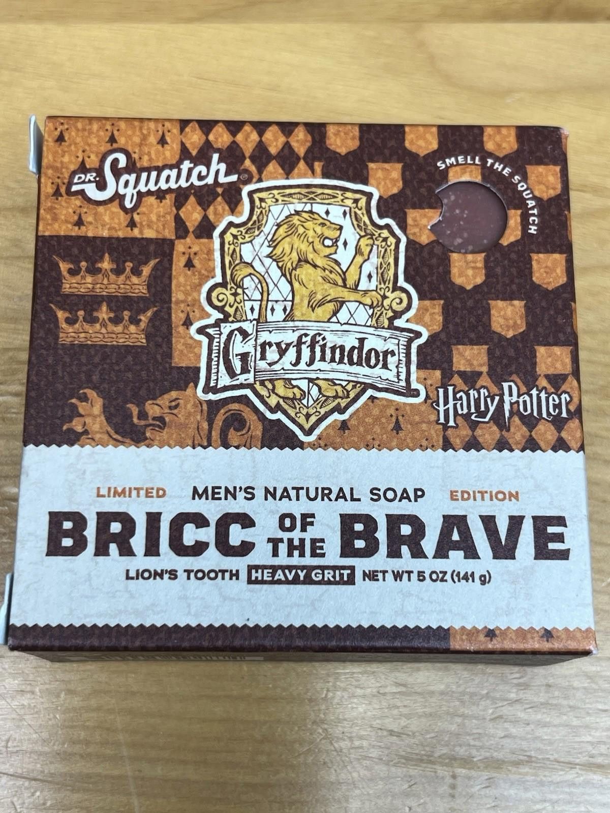 Other Dr Squatch Mens Natural Soap Harry Potter Bricc Of The Brave Size ONE SIZE - 1 Thumbnail