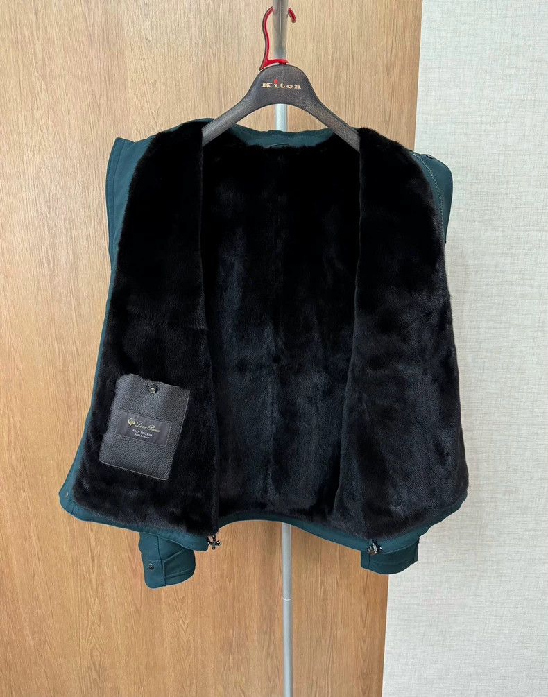 Loro Piana LORO PIANA Men's fur coat for autumn and winter Size US M / EU 48-50 / 2 - 6 Thumbnail