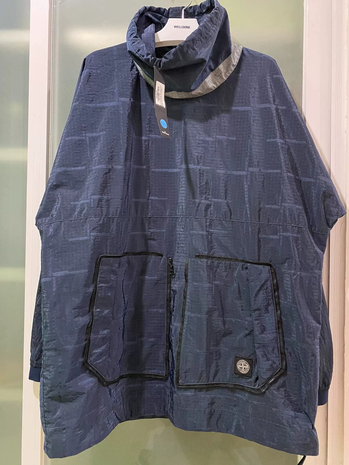 Stone Island stone island metallic nylon shirt with hood Size US L / EU 52-54 / 3 - 1 Thumbnail