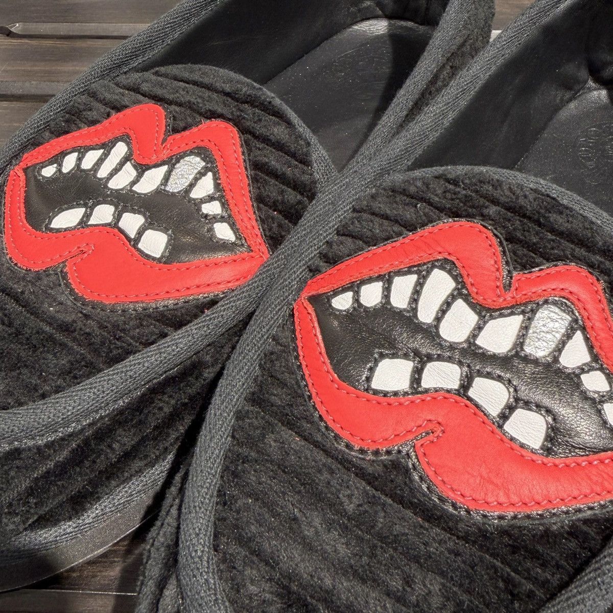 Chrome Hearts 42 Chrome Hearts Corduroy Slippers Slop on Size US 9 / EU 42 - 7 Thumbnail