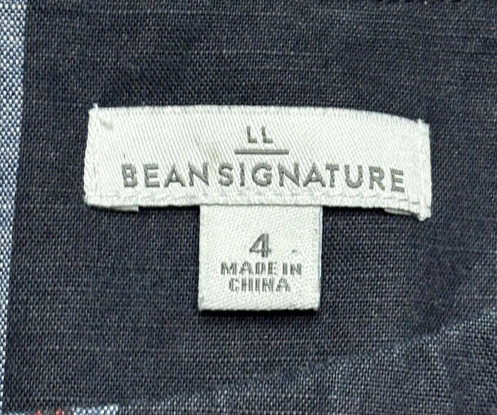 L.L. Bean LL Bean Signature Dress Women's Size 4 Striped Cotton A-Line Size S / US 4 / IT 40 - 2 Thumbnail