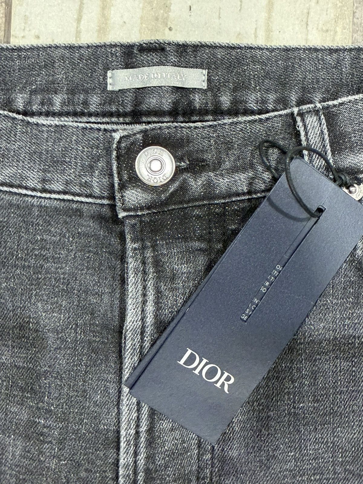 Dior Dior Homme Logo Patch Slim-Fit Jeans Size US 33 - 7 Thumbnail