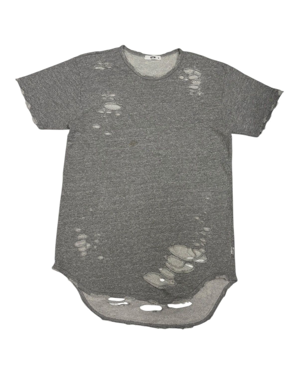 EPTM. EPTM PUNK DISTRESSED BULLET HOLES SHIRT Size US M / EU 48-50 / 2 - 3 Thumbnail