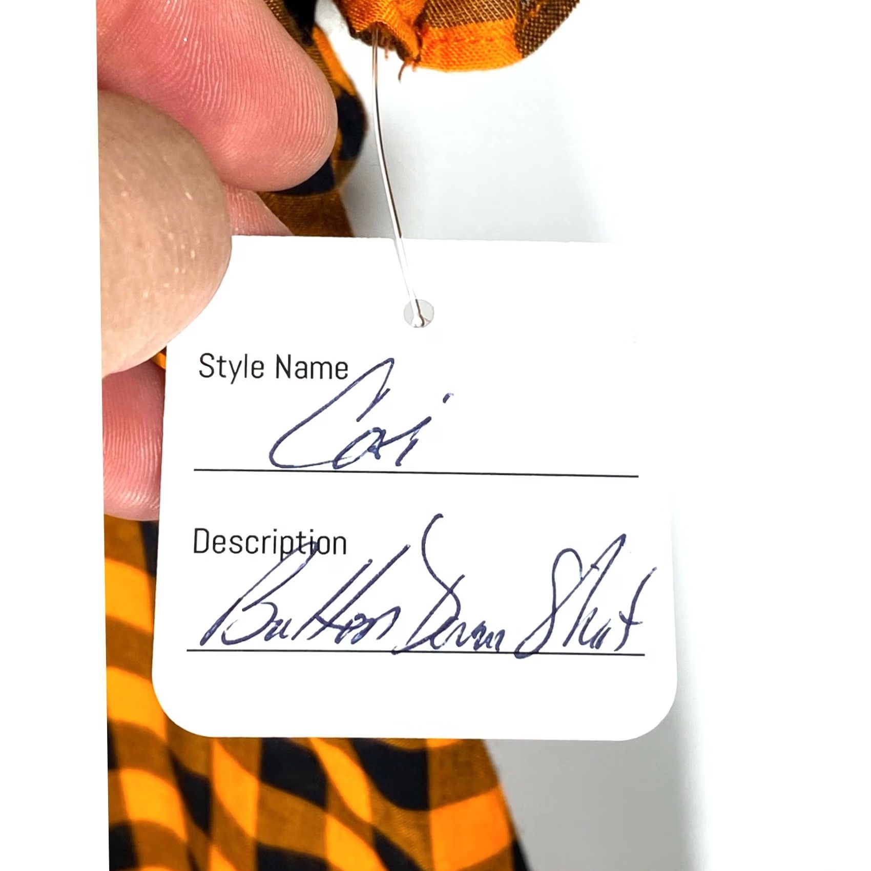 Vintage VINTAGE? No. Oklahoma State OSU Emerson Street Button Shirt Womens S Plaid College Sports NWT Size S / US 4 / IT 40 - 6 Thumbnail