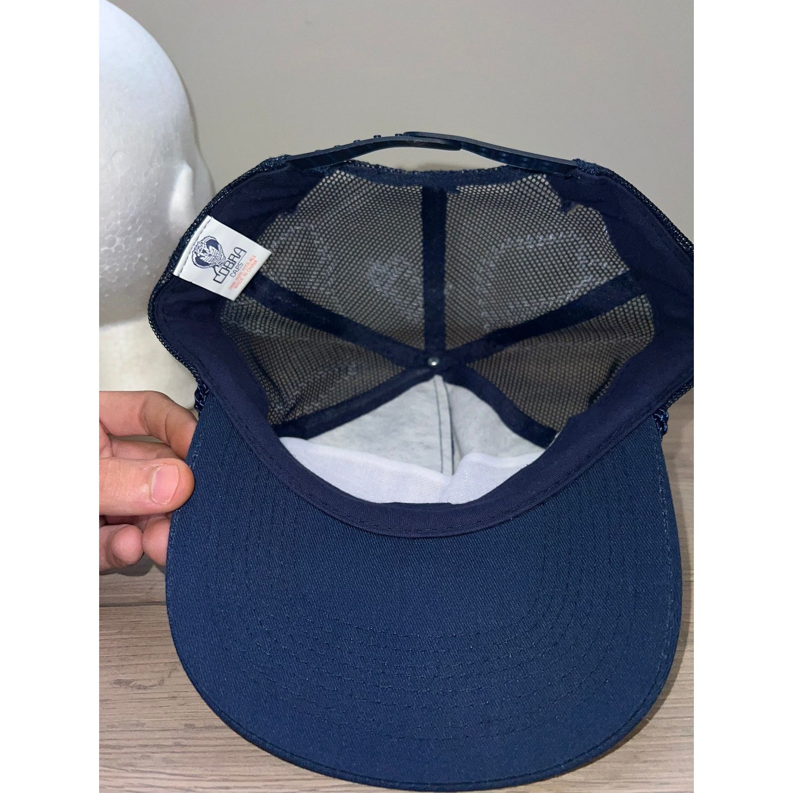 Vintage 90s US Naval Sea Cadets Gridley Division U.S. Hat Snapback Size ONE SIZE - 7 Thumbnail