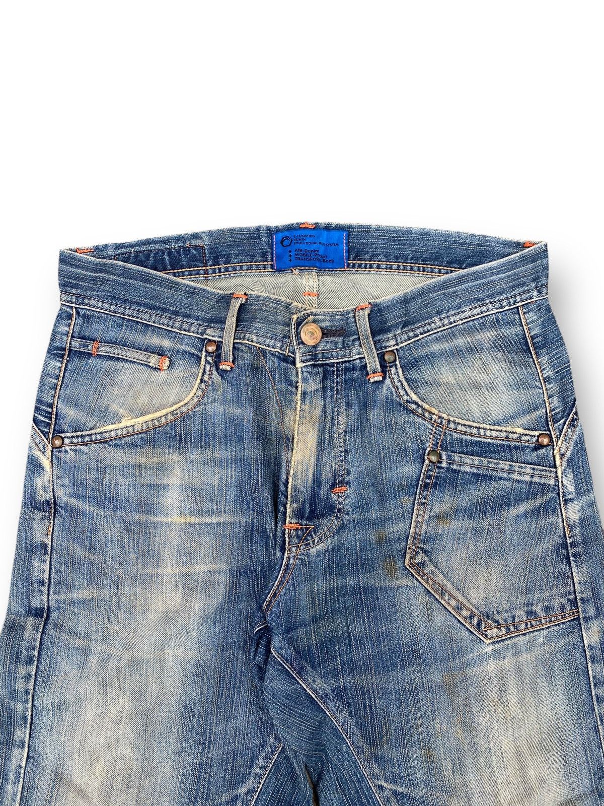 Edwin × Japanese Brand × Vintage Vintage Selvedge Distressed Edwin Denim Jeans. #D8 Size US 32 / EU 48 - 2 Thumbnail