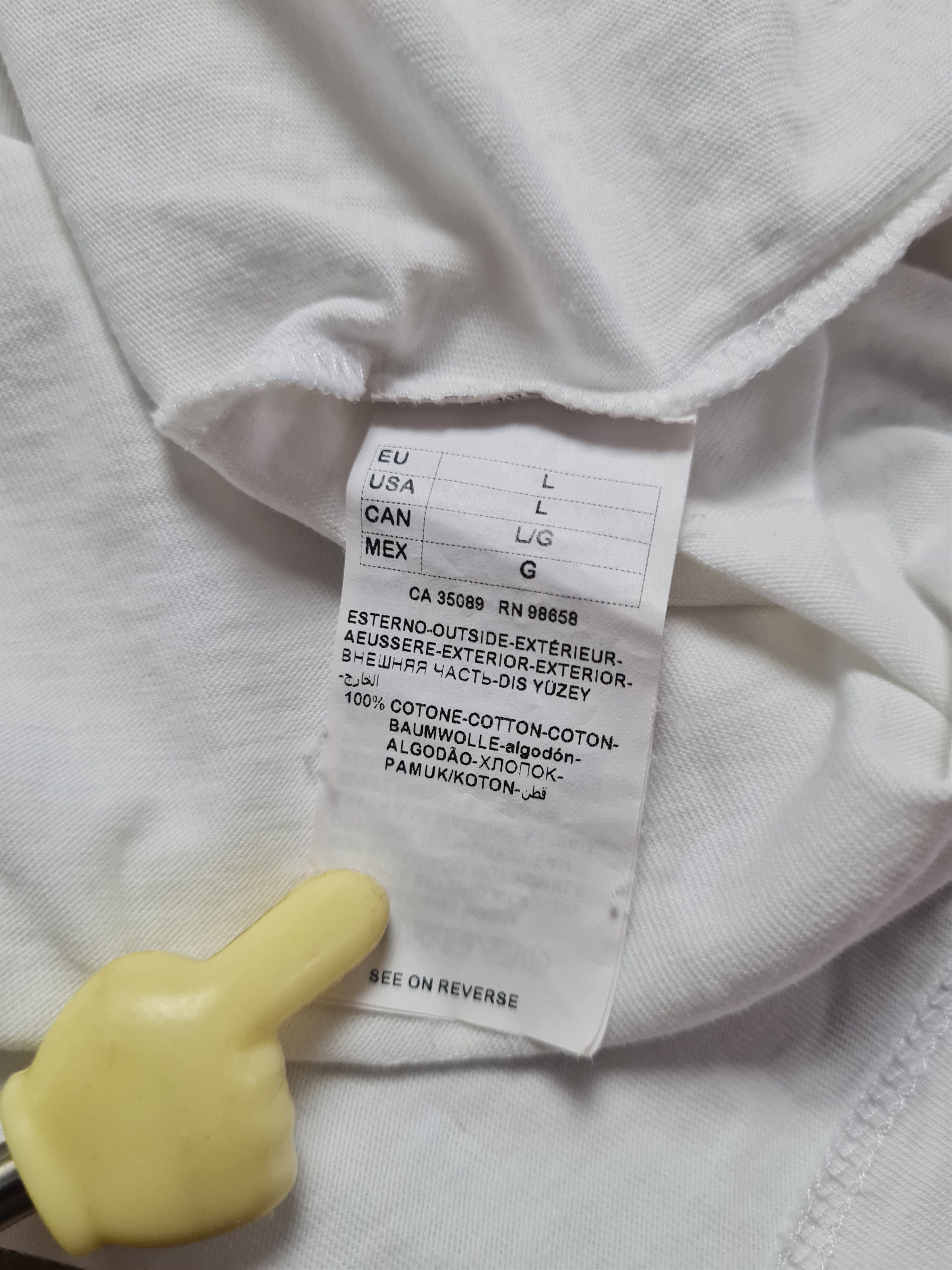 Paul & Shark Authentic Paul & Shark White Long Sleeve Tee Yachting Logo Size US L / EU 52-54 / 3 - 18 Thumbnail
