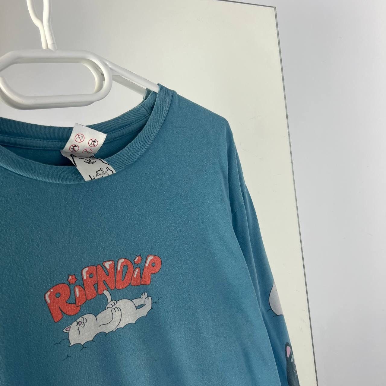 RIPNDIP Vintage Ripndip Crazy Cats Big Logo Long Sleeve Size US L / EU 52-54 / 3 - 7 Thumbnail