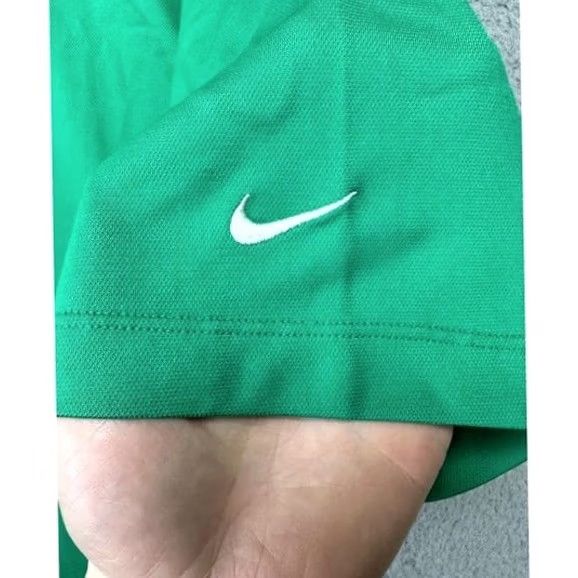 Nike Nike Golf Shirt Polo Dri-FIT Tour Performance Polo Rugby Athletic Mens XL Green Short Sleeve Athletic Mens Size US XL / EU 56 / 4 - 6 Thumbnail
