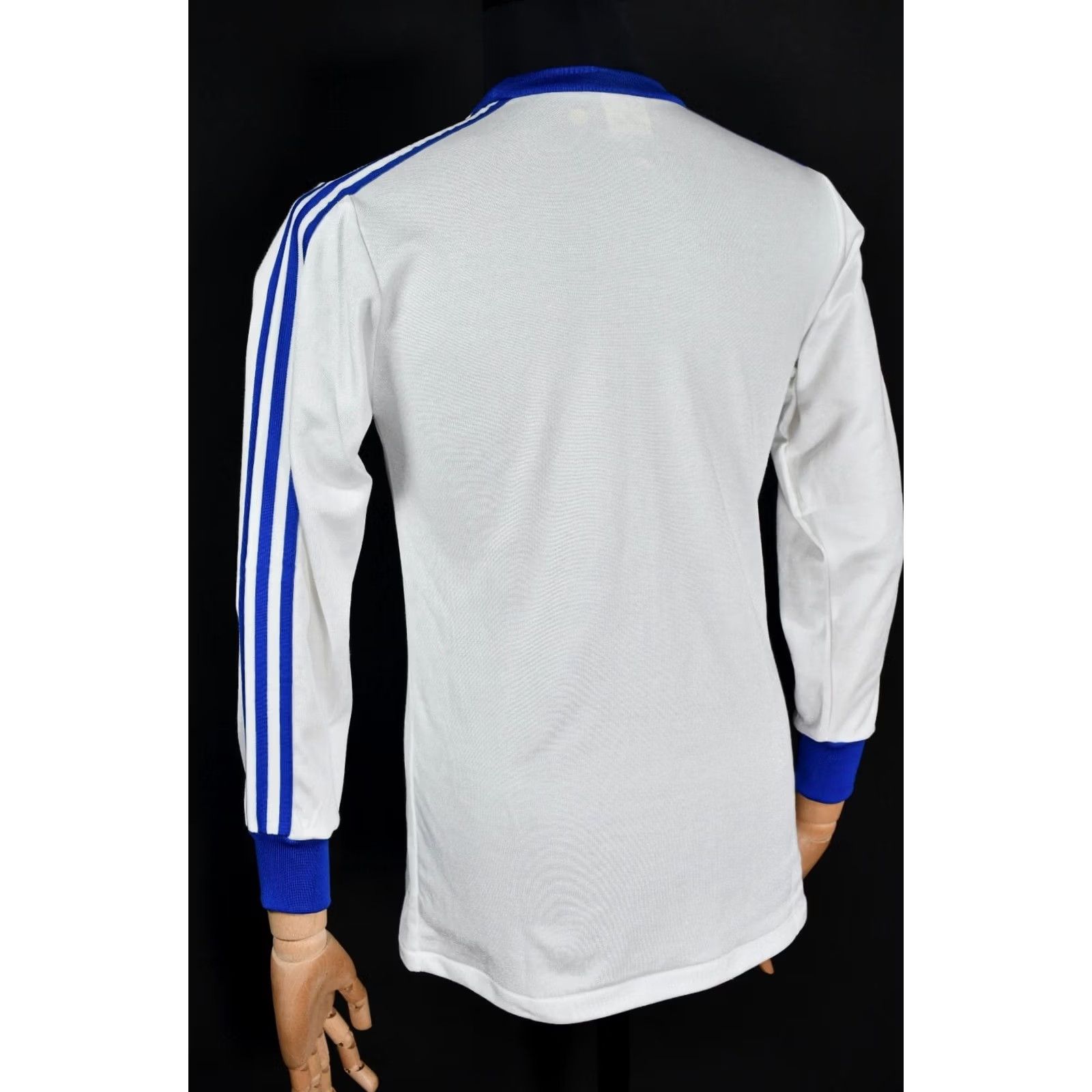 Adidas VINTAGE adidas West Germany Shirt Mens M White Jersey Regular Crew Neck Long Sleeve 50% Polyester 50% Cotton 50% Poly 100% Genuine New Without Tag Size US M / EU 48-50 / 2 - 3 Thumbnail