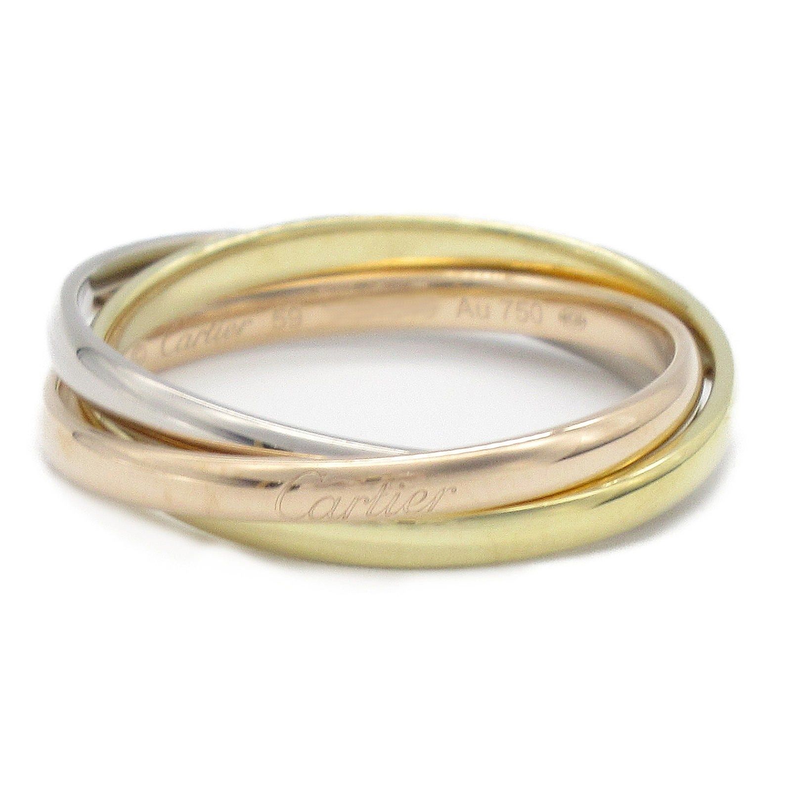 Cartier Cartier Trinity Ring Sm K18 (Yellow Gold) K18Wg (White (Pink Gold Size ONE SIZE - 1 Thumbnail