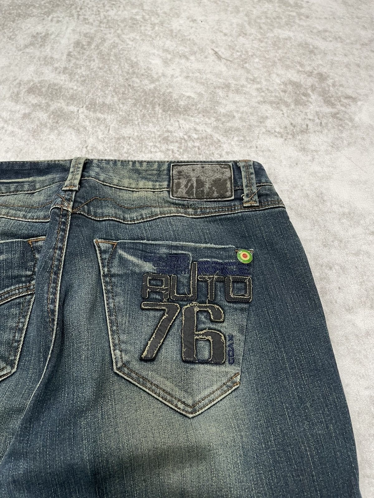 Hysteric Glamour × If Six Was Nine × Le Grande Bleu (L.G.B.) 2000s DRX Japan poem denim y2k style Size US 31 - 9 Thumbnail
