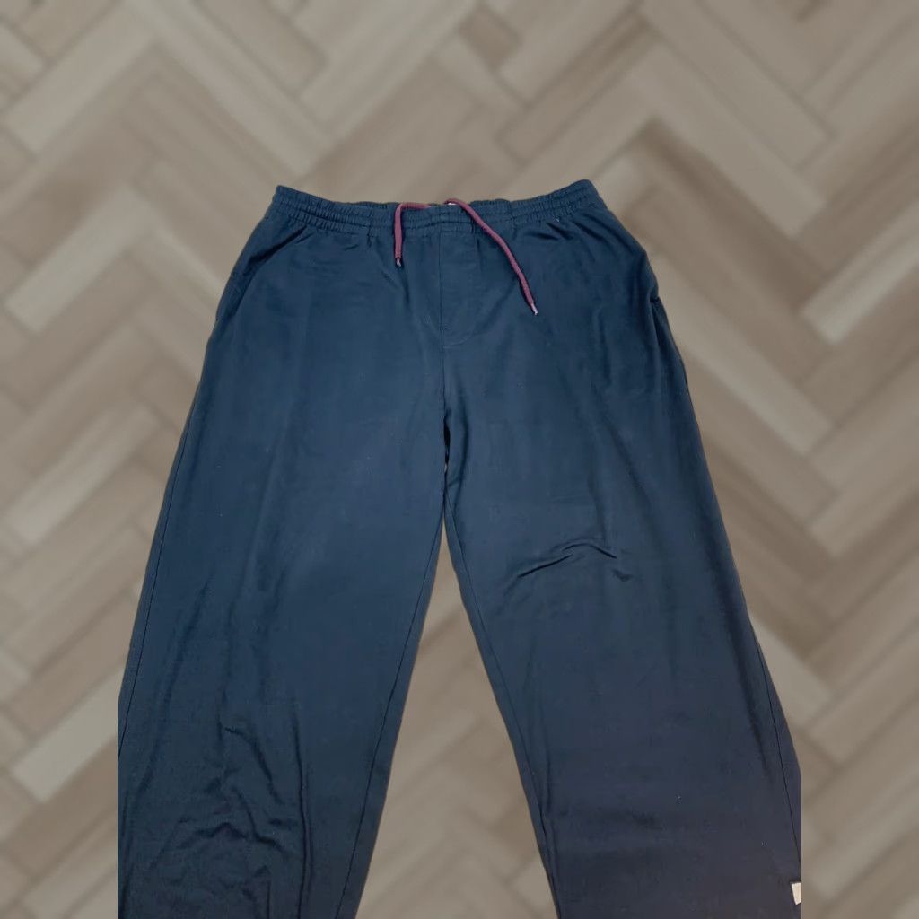 Prana prAna Sweatpants Mens 2XL Black Casual Drawstring Ankle Zip #7848 Size US 39 - 1 Thumbnail