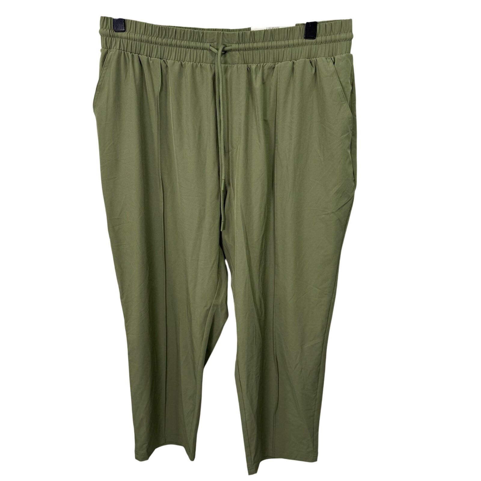 Macys On 34th Macys Plus Pants Crop Tech sz 0X NEW #G593 Size 39" - 4 Thumbnail
