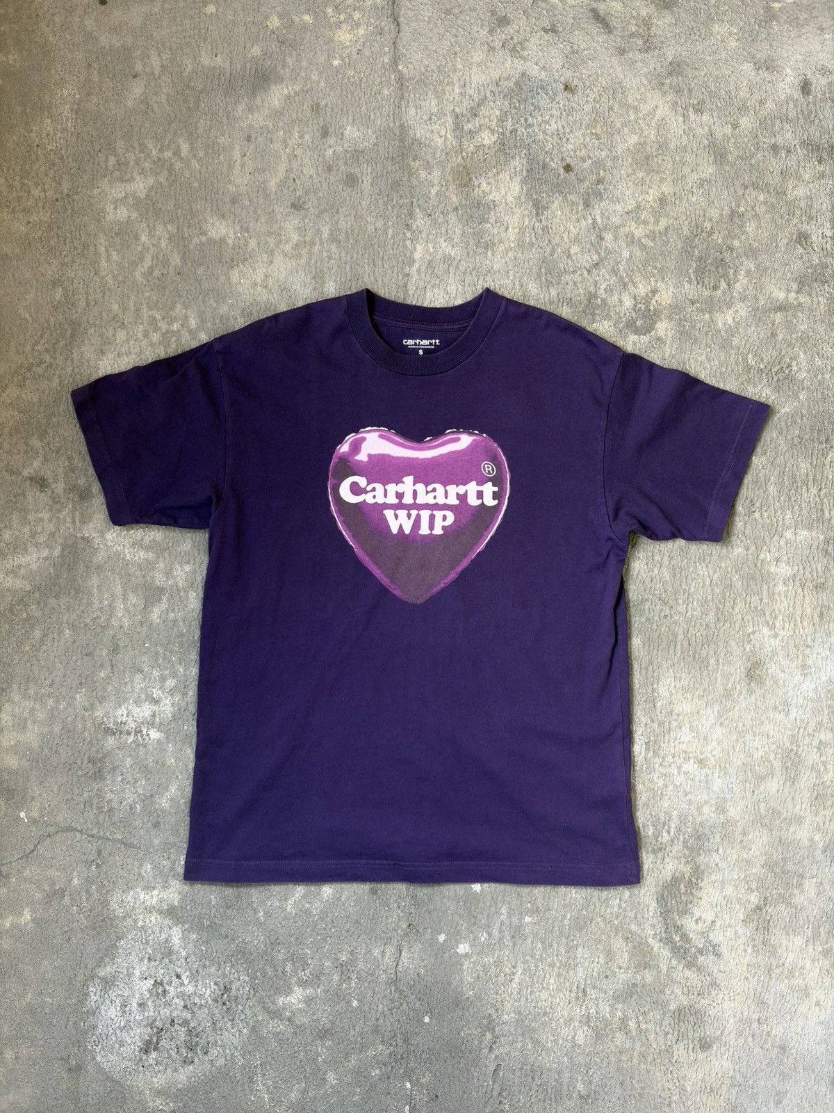 Carhartt Wip Carhartt Heart Wip Baloon Love T-shirt 💜 Size US S / EU 44-46 / 1 - 1 Preview