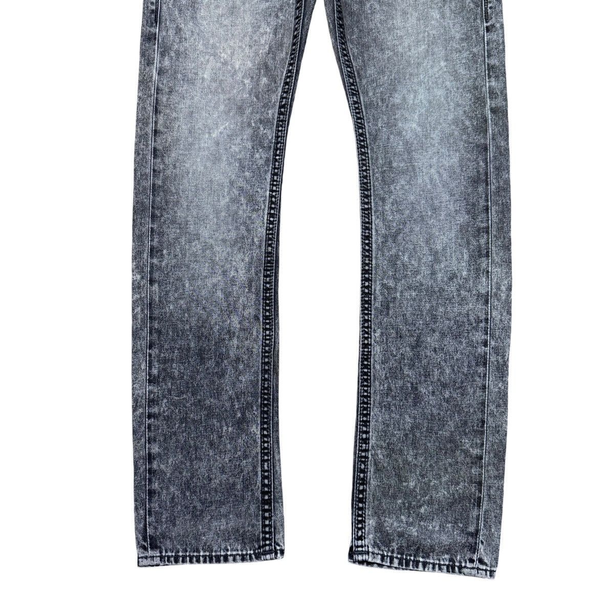 True Religion True Religion Black Grey Skinny Jeans Size US 33 - 6 Thumbnail
